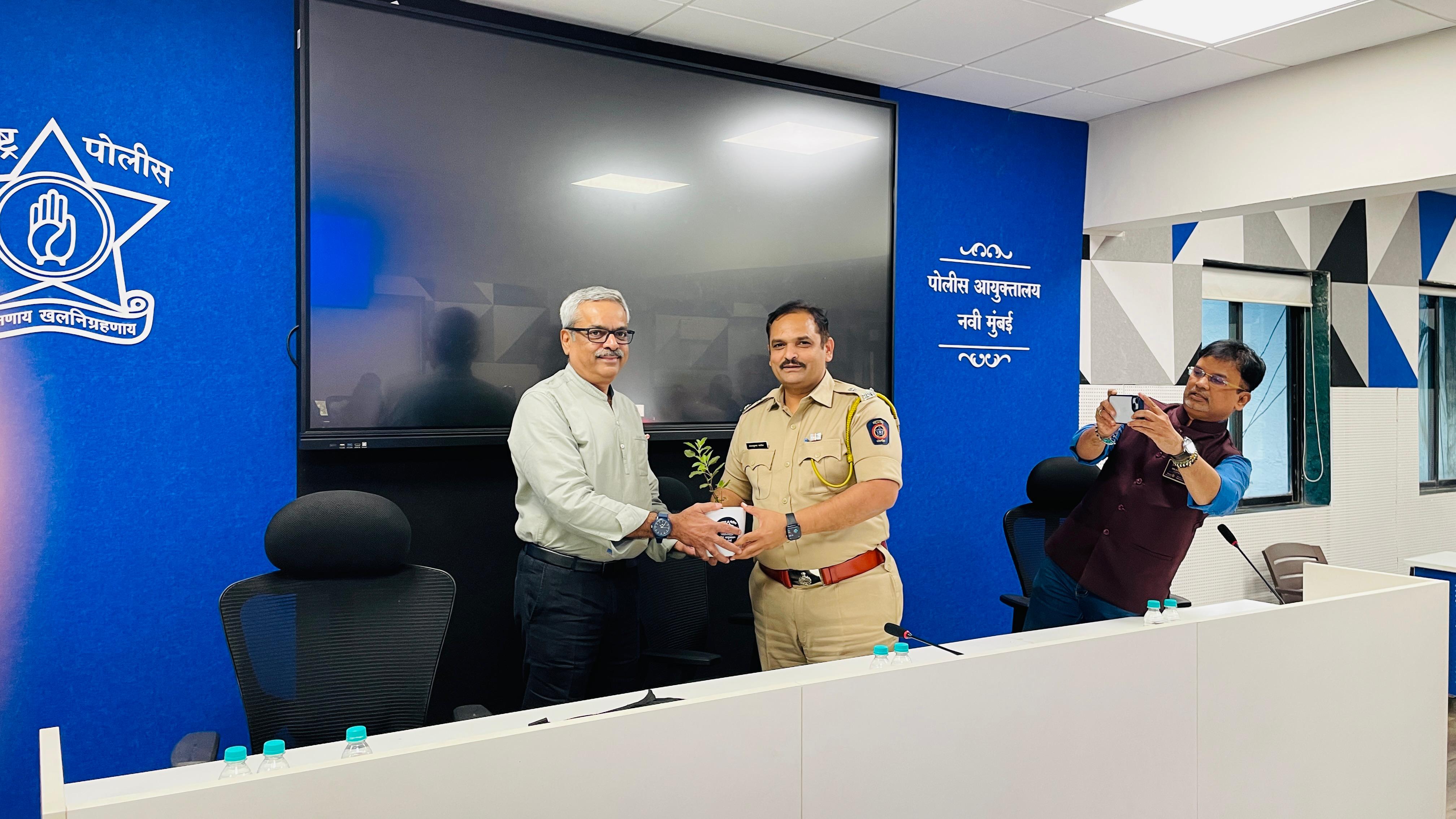 Brainline receiving recognition from DCP of Navi Mumbai for health initiatives